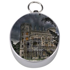 Castle Mansion Architecture House Silver Compasses by Wegoenart