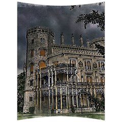 Castle Mansion Architecture House Back Support Cushion by Wegoenart