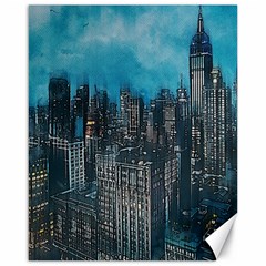 Cityscape Buildings Skyscraper Canvas 16  X 20  by Wegoenart