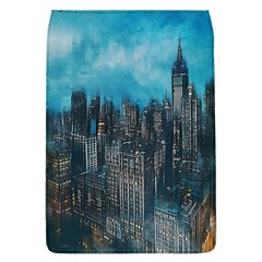 Cityscape Buildings Skyscraper Removable Flap Cover (l) by Wegoenart