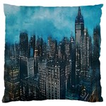 Cityscape Buildings Skyscraper Standard Flano Cushion Case (One Side) Front