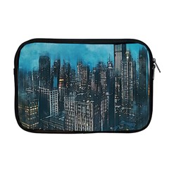 Cityscape Buildings Skyscraper Apple Macbook Pro 17  Zipper Case by Wegoenart