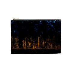 Architecture Buildings City Cosmetic Bag (medium) by Wegoenart