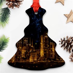 Architecture Buildings City Ornament (christmas Tree)  by Wegoenart