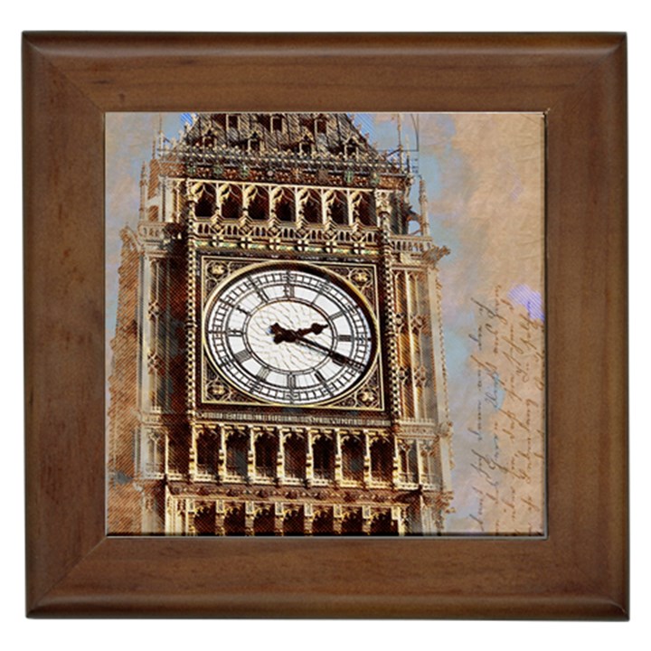 Big Ben London Wes Ben Big Framed Tiles