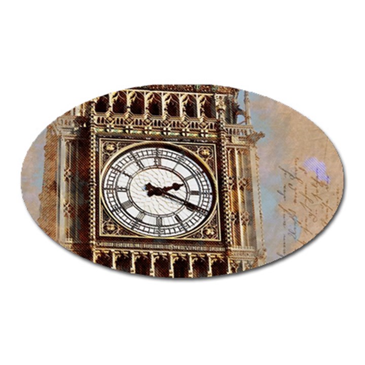 Big Ben London Wes Ben Big Oval Magnet