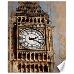 Big Ben London Wes Ben Big Canvas 11  X 14  by Wegoenart