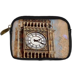 Big Ben London Wes Ben Big Digital Camera Leather Case by Wegoenart