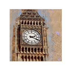 Big Ben London Wes Ben Big Small Satin Scarf (square) by Wegoenart