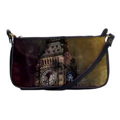 London Big Ben Building Shoulder Clutch Bag by Wegoenart