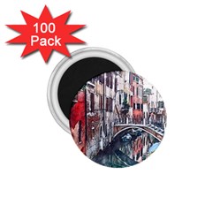 Venice Water Laguna Italy 1 75  Magnets (100 Pack)  by Wegoenart