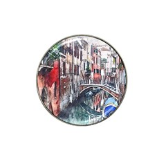 Venice Water Laguna Italy Hat Clip Ball Marker (4 Pack) by Wegoenart