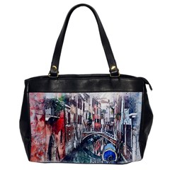 Venice Water Laguna Italy Oversize Office Handbag by Wegoenart