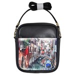 Venice Water Laguna Italy Girls Sling Bag Front