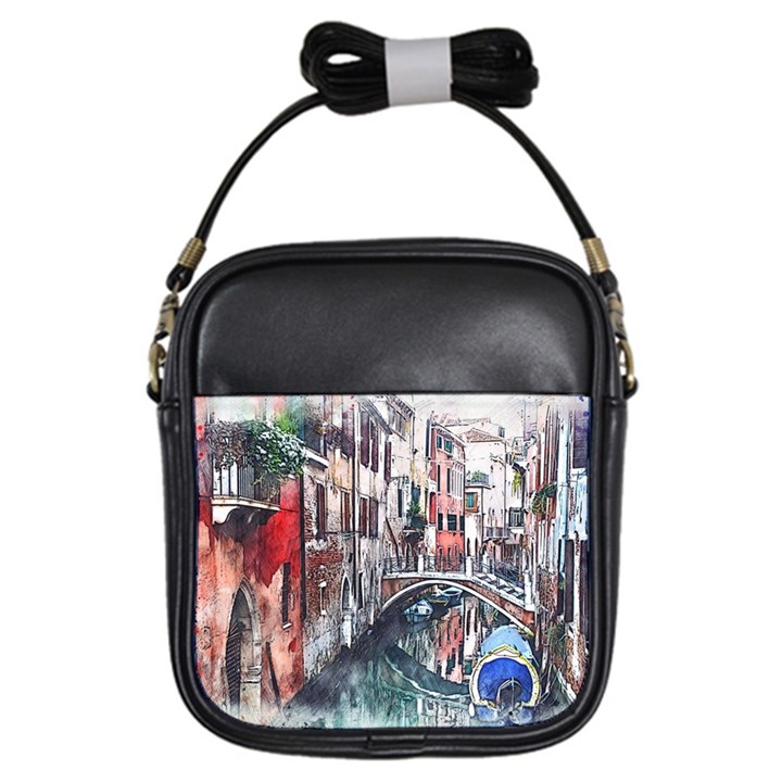 Venice Water Laguna Italy Girls Sling Bag