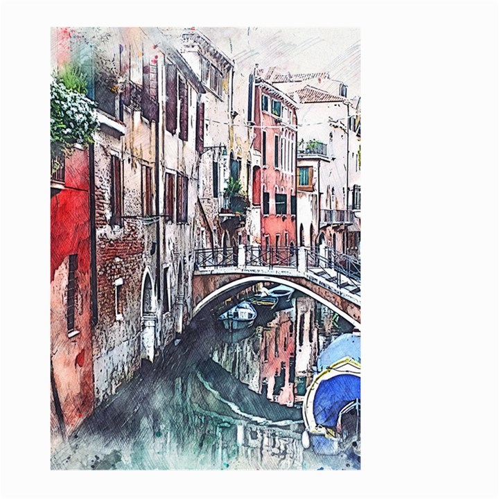 Venice Water Laguna Italy Large Garden Flag (Two Sides)