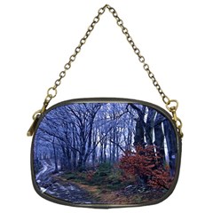 Forest Beeches Way Winter Snow Chain Purse (one Side) by Wegoenart