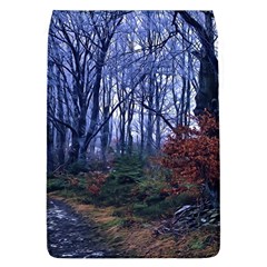 Forest Beeches Way Winter Snow Removable Flap Cover (l) by Wegoenart