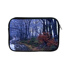 Forest Beeches Way Winter Snow Apple Ipad Mini Zipper Cases by Wegoenart