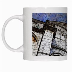 Building Architecture Columns White Mugs by Wegoenart