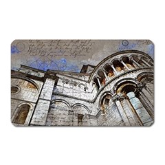 Building Architecture Columns Magnet (rectangular) by Wegoenart