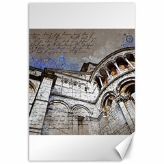 Building Architecture Columns Canvas 24  X 36  by Wegoenart