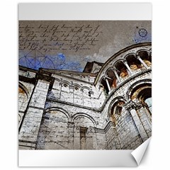 Building Architecture Columns Canvas 11  X 14  by Wegoenart