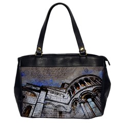 Building Architecture Columns Oversize Office Handbag by Wegoenart