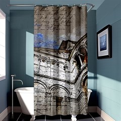 Building Architecture Columns Shower Curtain 36  X 72  (stall)  by Wegoenart