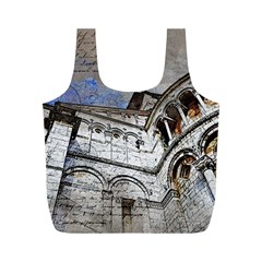 Building Architecture Columns Full Print Recycle Bag (m) by Wegoenart