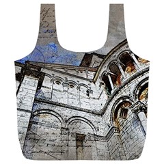 Building Architecture Columns Full Print Recycle Bag (xl) by Wegoenart