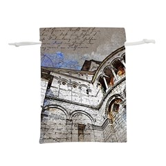 Building Architecture Columns Lightweight Drawstring Pouch (l) by Wegoenart