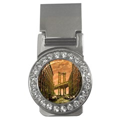 Architecture Buildings City Bridge Money Clips (cz)  by Wegoenart