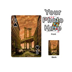 Architecture Buildings City Bridge Playing Cards 54 Designs (mini) by Wegoenart