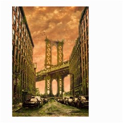 Architecture Buildings City Bridge Small Garden Flag (two Sides) by Wegoenart