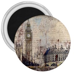 London Westminster Bridge Building 3  Magnets