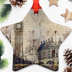 London Westminster Bridge Building Ornament (Star)