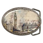 London Westminster Bridge Building Belt Buckles Front