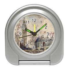 London Westminster Bridge Building Travel Alarm Clock by Wegoenart