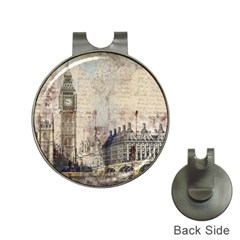 London Westminster Bridge Building Hat Clips with Golf Markers