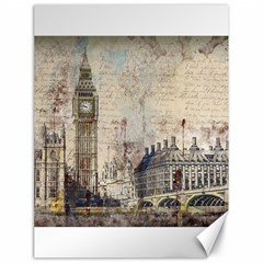 London Westminster Bridge Building Canvas 18  X 24  by Wegoenart