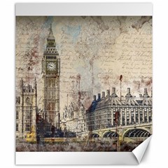 London Westminster Bridge Building Canvas 20  x 24 