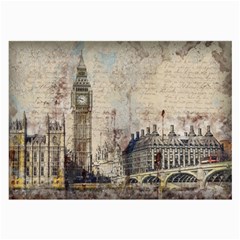 London Westminster Bridge Building Large Glasses Cloth (2 Sides)