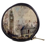 London Westminster Bridge Building Mini Makeup Bag Front