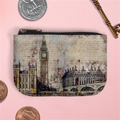 London Westminster Bridge Building Mini Coin Purse