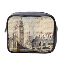 London Westminster Bridge Building Mini Toiletries Bag (two Sides) by Wegoenart