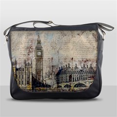 London Westminster Bridge Building Messenger Bag