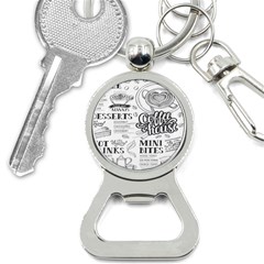 Vintage Coffee Tea Cafe Hamburger Menu Coffee Shop Menu Bottle Opener Key Chain