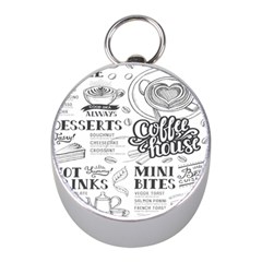 Vintage Coffee Tea Cafe Hamburger Menu Coffee Shop Menu Mini Silver Compasses