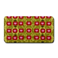 Happy Floral Days In Colors Medium Bar Mats by pepitasart